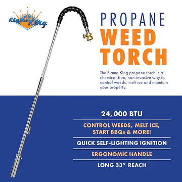 Economic Propane Torch Weed Burner with Integrated Lighter - Master