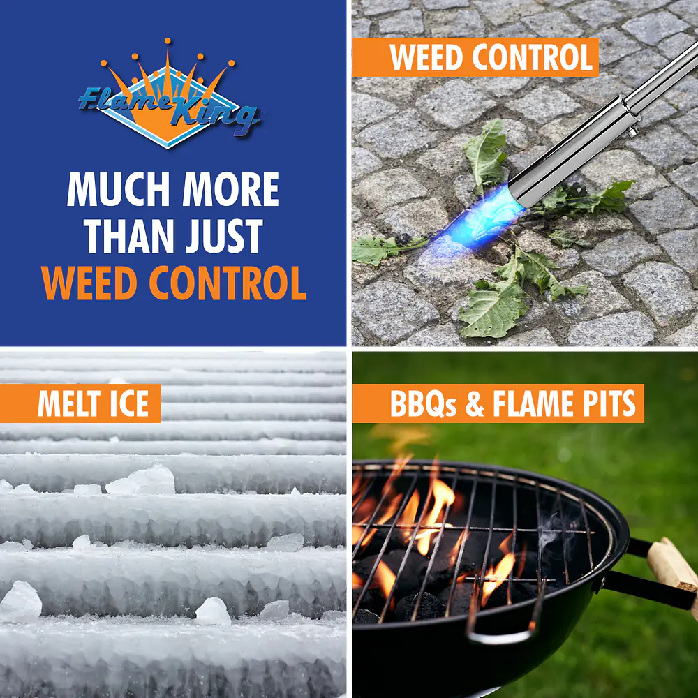 Economic Propane Torch Weed Burner with Integrated Lighter - Master