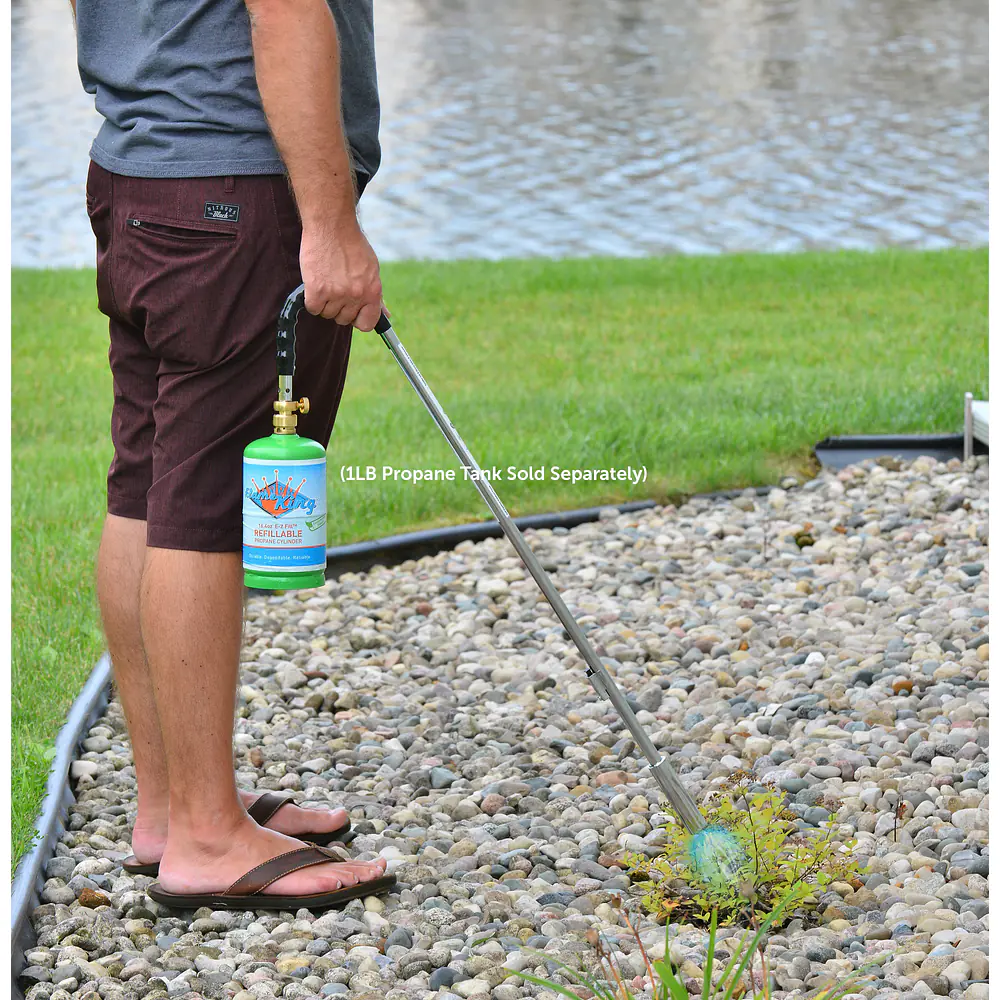 Economic Propane Torch Weed Burner with Integrated Lighter - Master