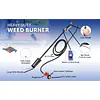 Heavy Duty 100,000 BTU Propane Torch Weed Burner w/ regulator - Master