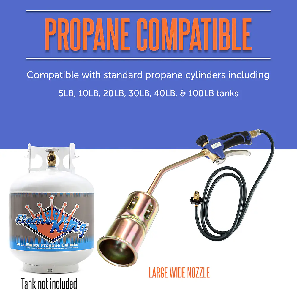 Propane Torch with Blast Trigger - 320,000 BTU - Master