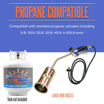 Propane Torch with Blast Trigger - 320,000 BTU - Master