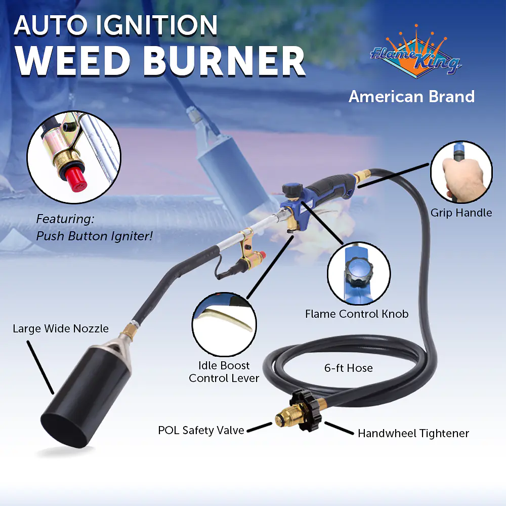 Auto Ignition Propane Torch with Blast Trigger 340,000 BTU - Master