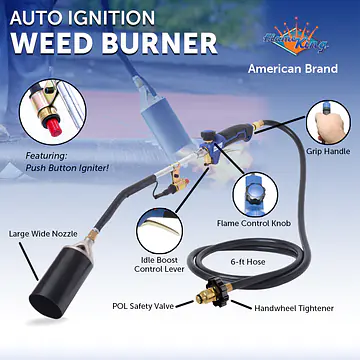 Auto Ignition Propane Torch with Blast Trigger 340,000 BTU - Master