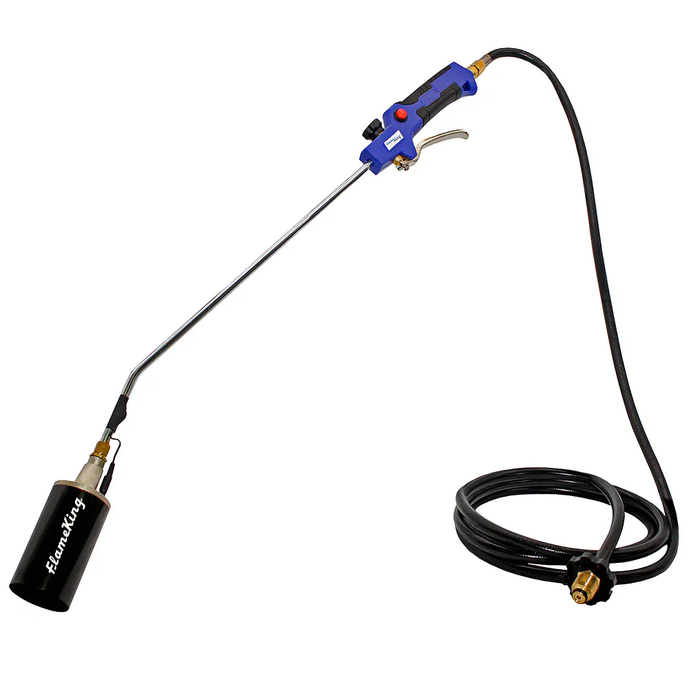 Propane Weed Burner Torch 340,000 BTU with Battery Operated Igniter - Master