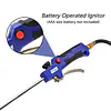 Propane Weed Burner Torch 340,000 BTU with Battery Operated Igniter - Master
