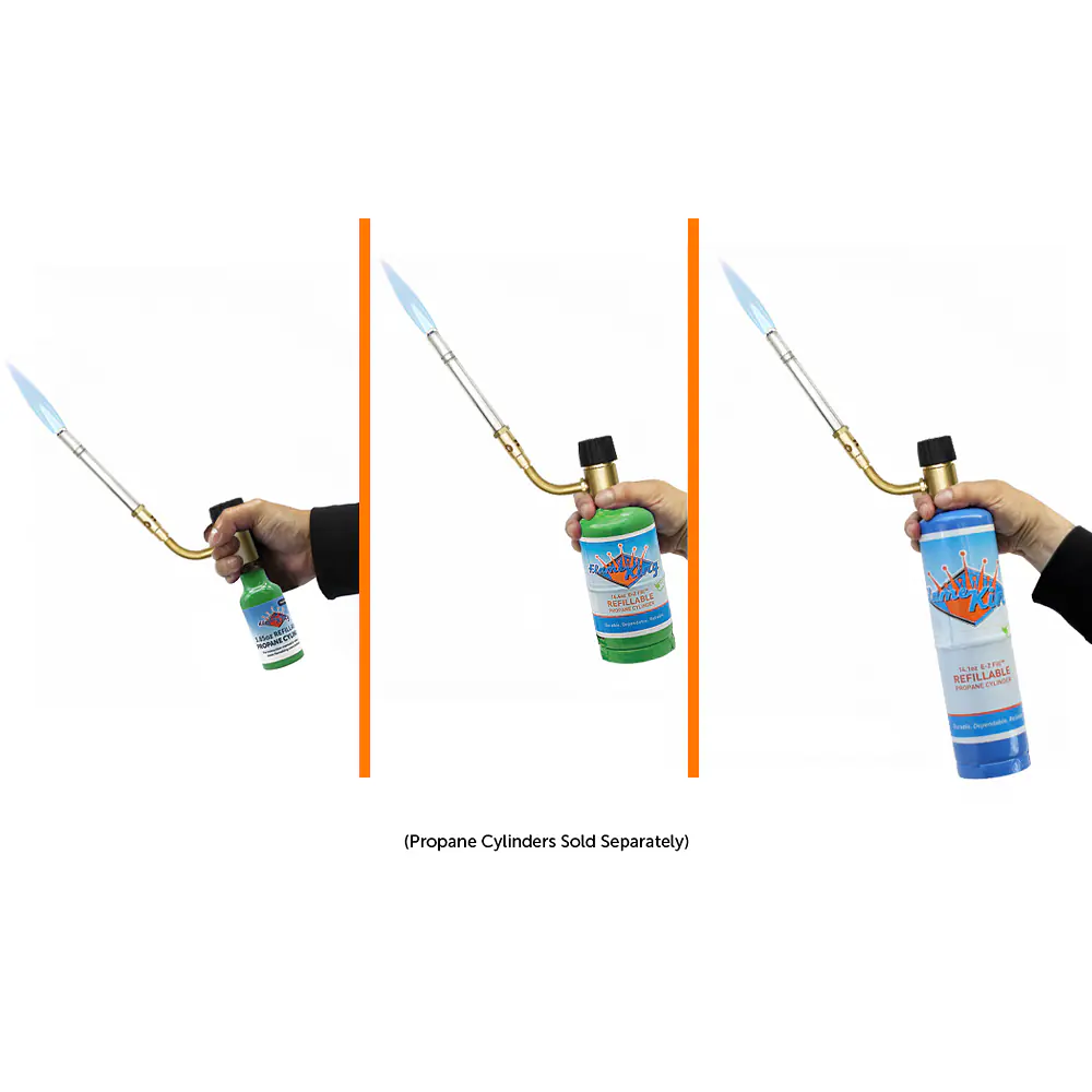 Angled Hand Torch Kit for Soft Soldering and Brazing - Master