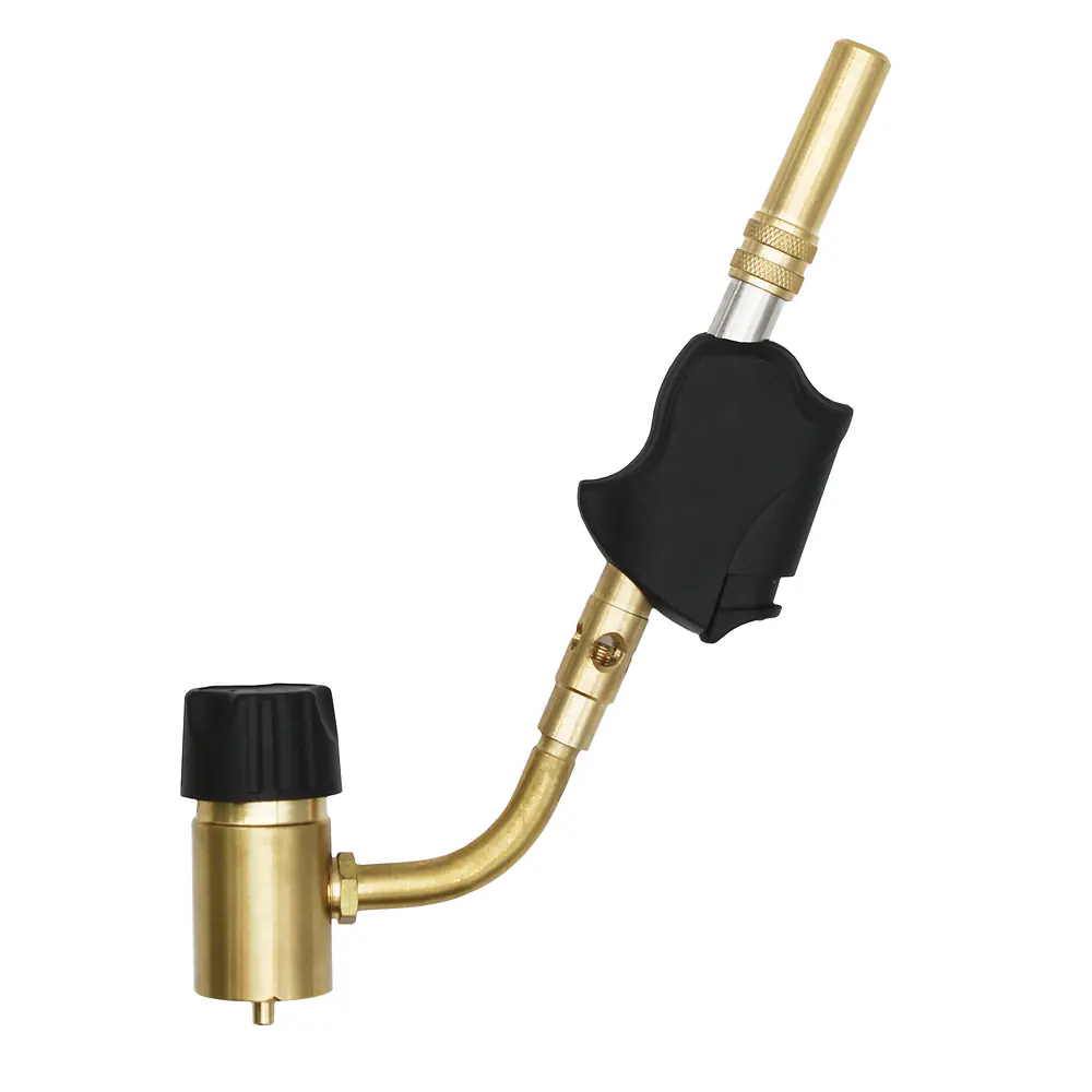 Angled Hand Torch Kit for Soft Soldering and Brazing w/ignitor - Master
