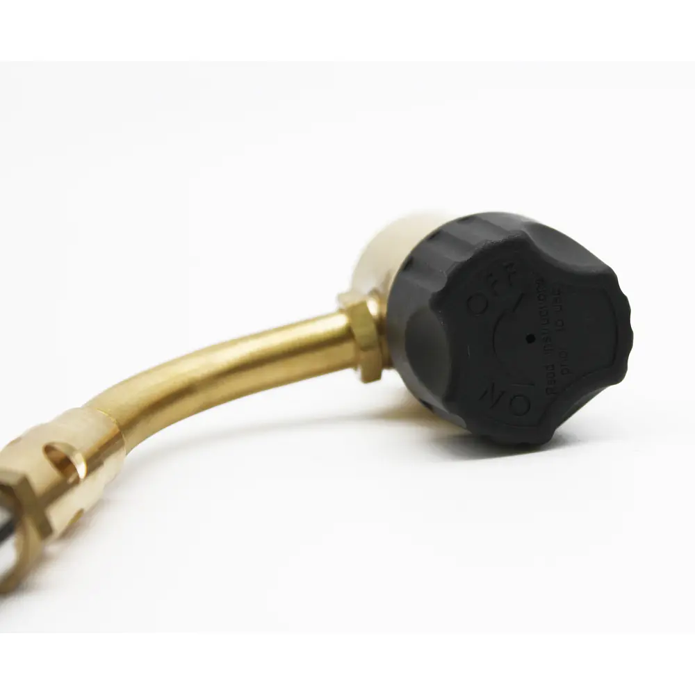 Angled Hand Torch Kit for Soft Soldering and Brazing w/ignitor - Master
