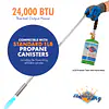 Economic Propane Torch Weed Burner with Integrated Lighter - Master
