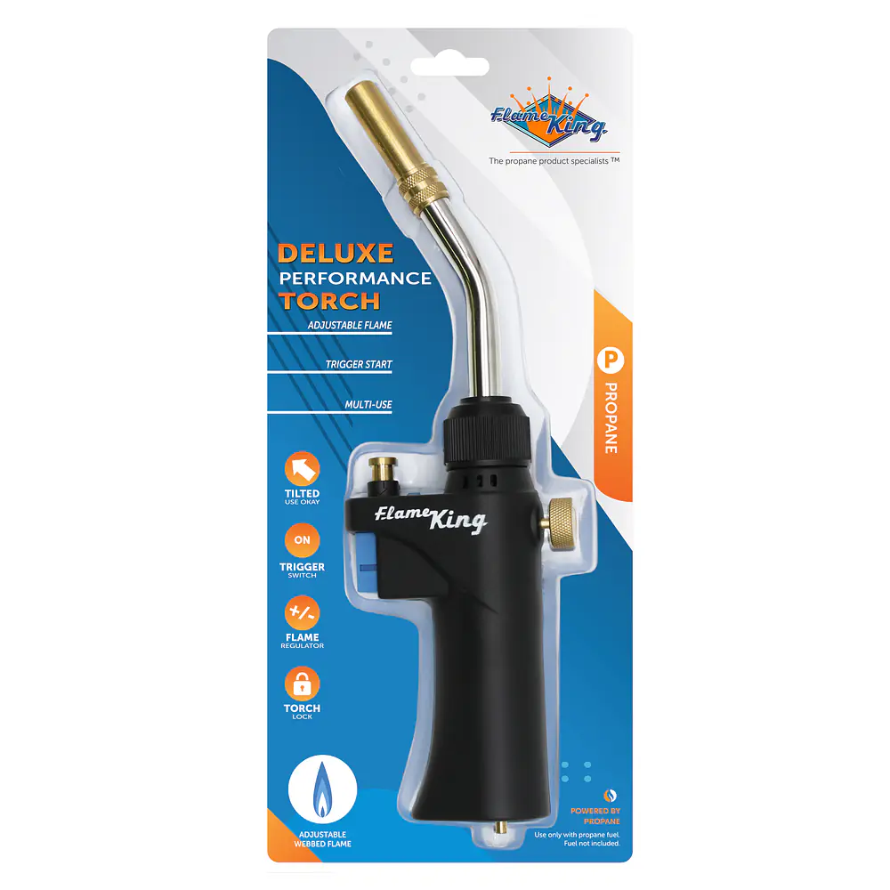 High Intensity Propane Torch Head with Webbed Flame - Master