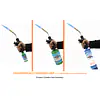 High Intensity Propane Torch Head with Webbed Flame - Master