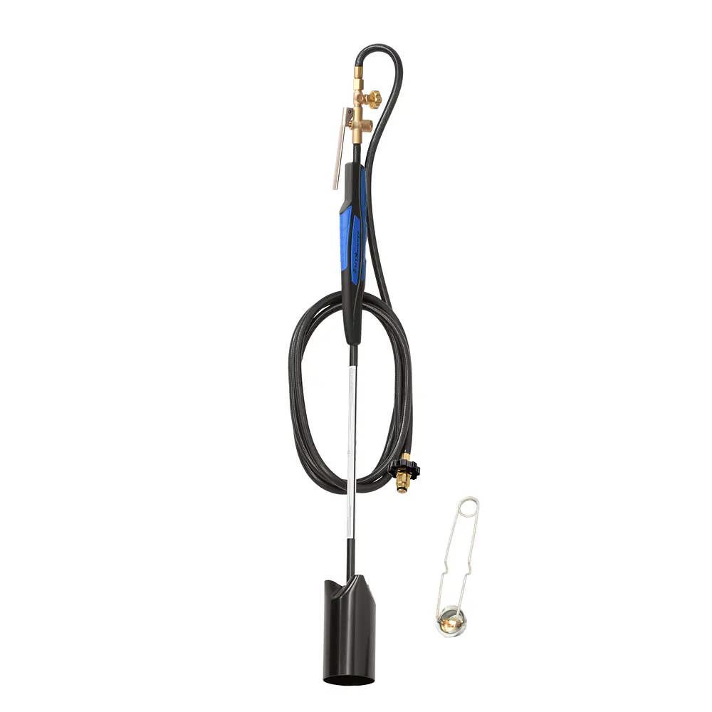 Heavy Duty Propane Torch Weed Burner, 500K BTU, Comes with Flint Striker - Master