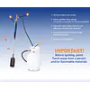 Heavy Duty Propane Torch Weed Burner, 500K BTU, Comes with Flint Striker - Master