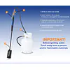 Heavy Duty Weed Burner, 500,000 BTU with Push Button Piezo Ignitor (Self Igniting) - Master