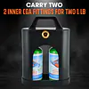 ProBoost Dual 1LB Propane Tank Carrier - Master