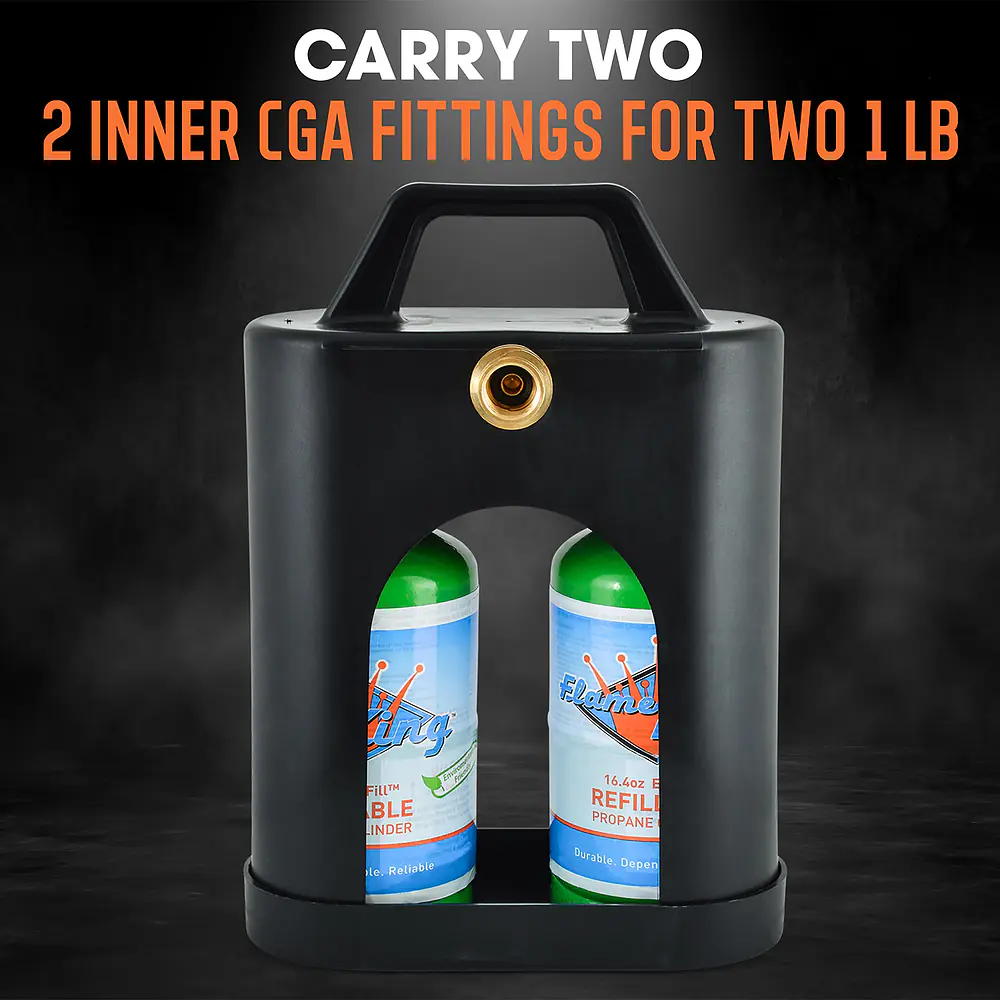 ProBoost Dual 1LB Propane Tank Carrier - Master