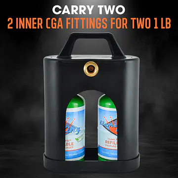 ProBoost Dual 1LB Propane Tank Carrier - Master