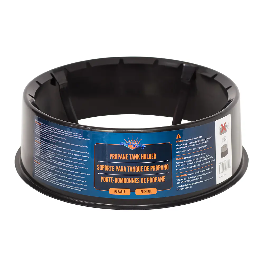 Propane Cylinder Base Stabilizer, Black - Master