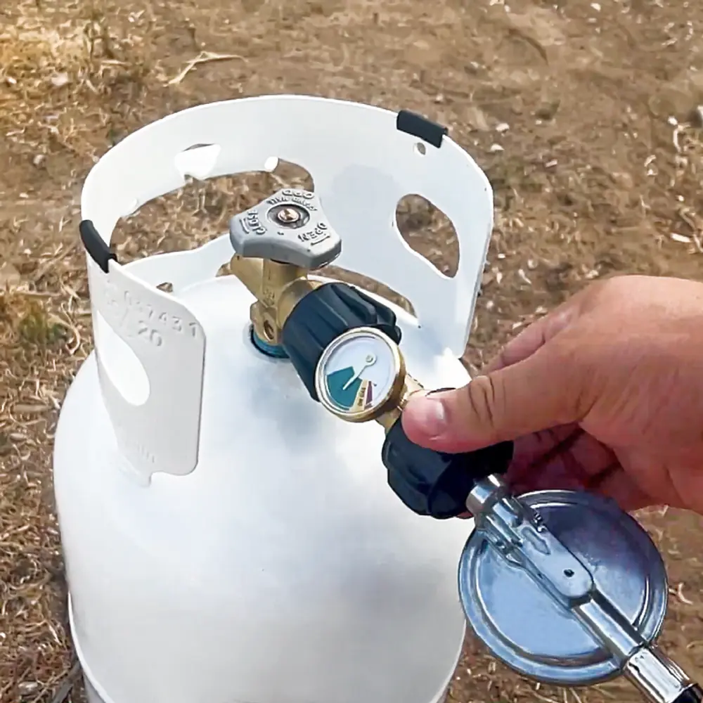 Propane Gas Level Indicator Check Gauge Meter - Master