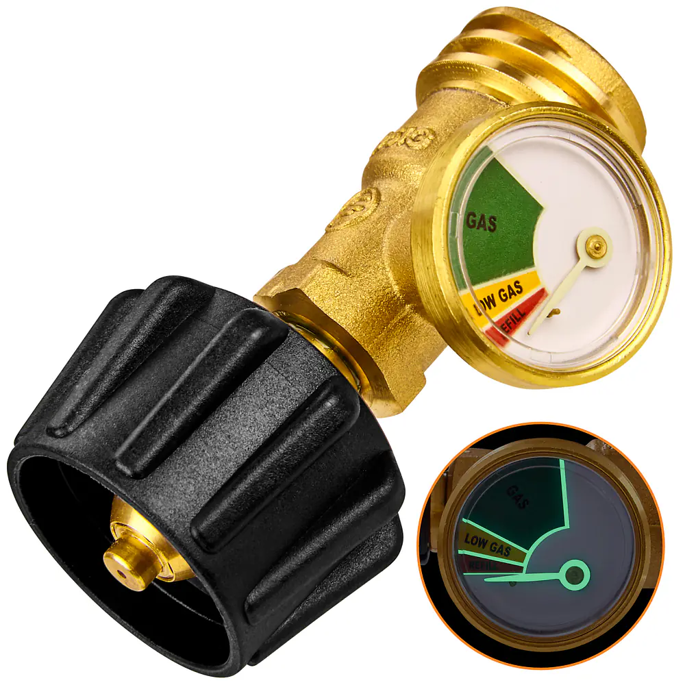 Propane Gas Level Indicator Check Gauge Meter - Master