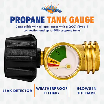 Propane Gas Level Indicator Check Gauge Meter - Master