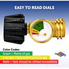 Propane Gas Level Indicator Check Gauge Meter - Master