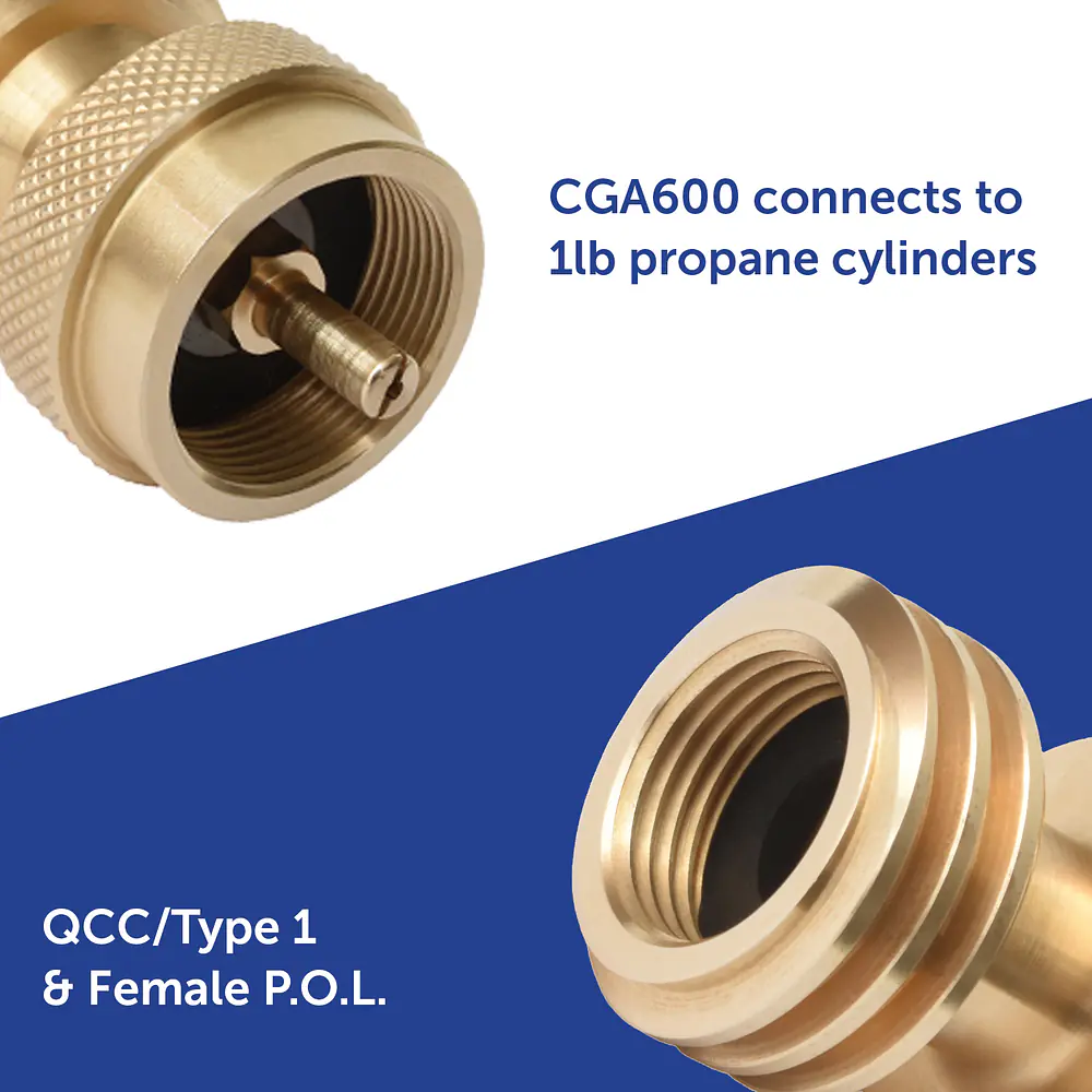 CGA600 to QCC Adapter - Master