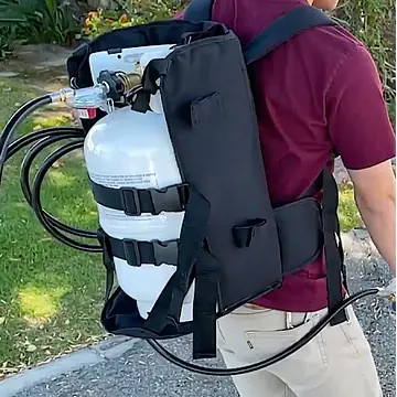Backpack for 10LB or 5lb Propane Tank - Master