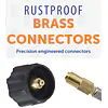 Regulator Hose Adapter Connect to 20Lb Tank for 17″/22″ Blackstone Tabletop Grill Griddle - Master