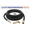 12ft RV Quick Connect Hose Adapter for 17″ or 22″ Blackstone Griddle - Master