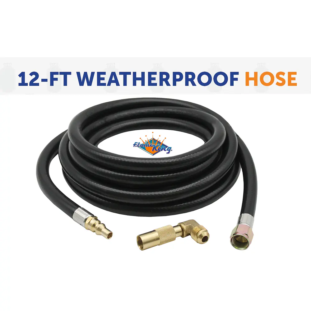 12ft RV Quick Connect Hose Adapter for 17″ or 22″ Blackstone Griddle - Master