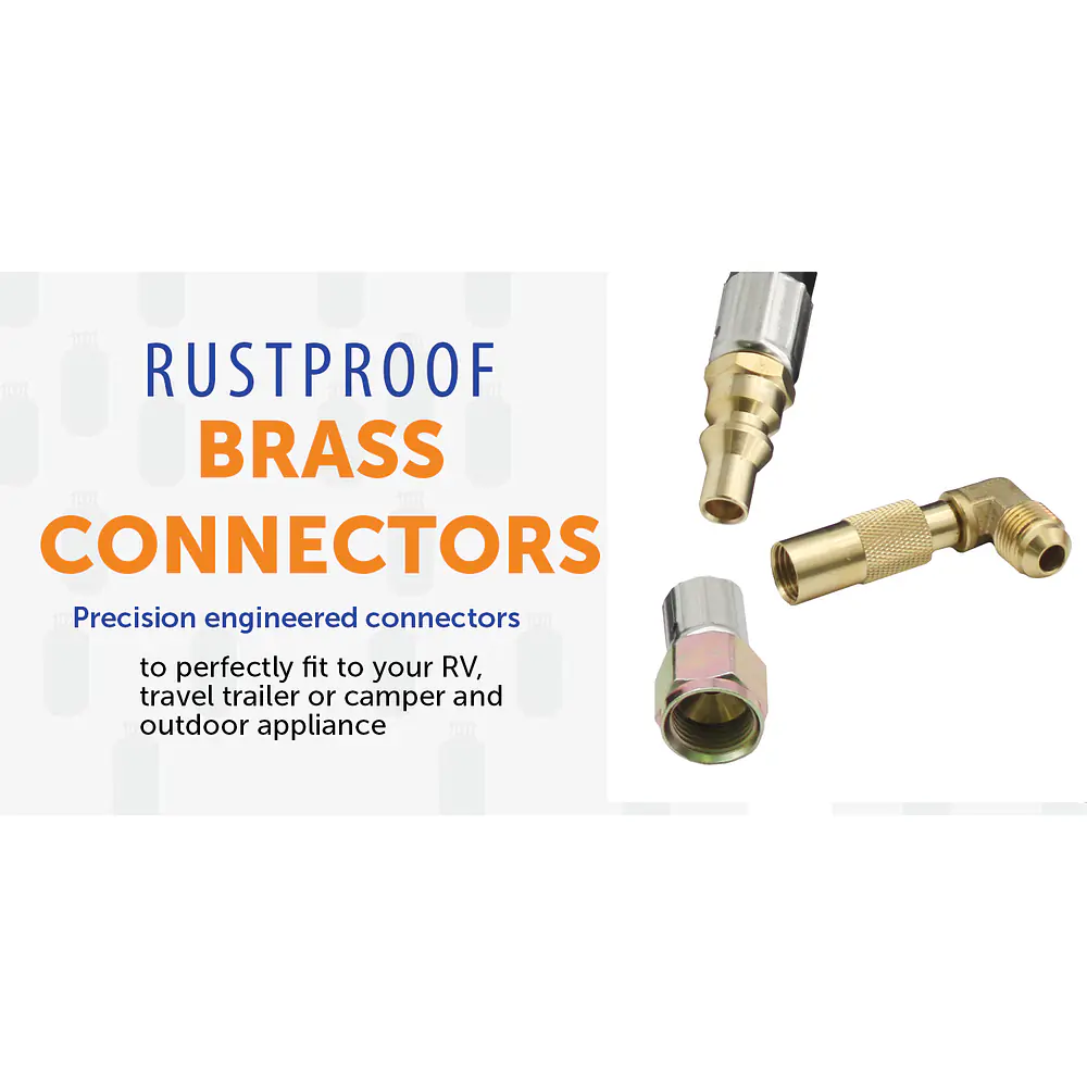 12ft RV Quick Connect Hose Adapter for 17″ or 22″ Blackstone Griddle - Master