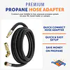 12ft RV Quick Connect Hose Adapter for 17″ or 22″ Blackstone Griddle - Master