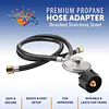 Hose and Regulator for Grills with Side Burner - Master