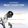 Hose and Regulator for Grills with Side Burner - Master
