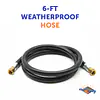 72" 3/8"TPRx3/8" Female SAE, Swivel Both Ends - Master