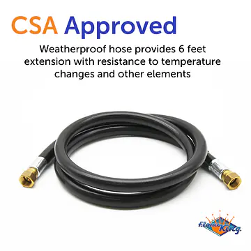 72" 3/8"TPRx3/8" Female SAE, Swivel Both Ends - Master