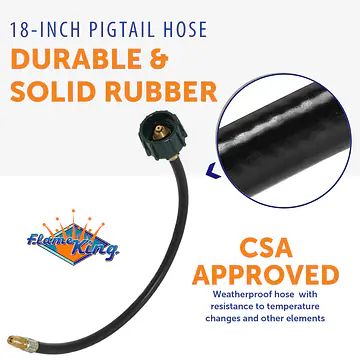 18" Pigtail w/Backcheck - Master