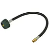 18 Inch Pigtail Propane Hose Connector,  Male NPT ( not inverted) - Master