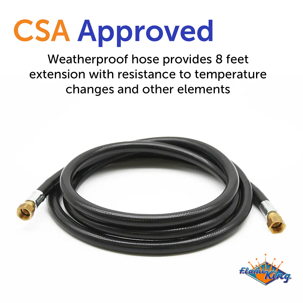 96" LP Hose, 3/8"TPR w/3/8"FAE Swivel - Master