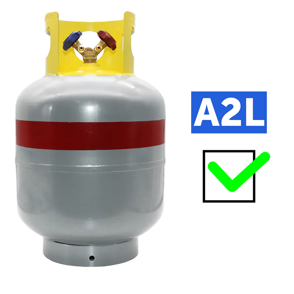 50# Refrigerant Cylinder w/SCG Y-Valve - Master