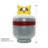 50# Refrigerant Cylinder w/SCG Y-Valve - Master