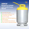 1,000 Lbs capacity refrigerant recovery cylinder 400 PSI - Master