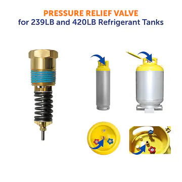 239# Relief Valve w/o Dust Cap - Master