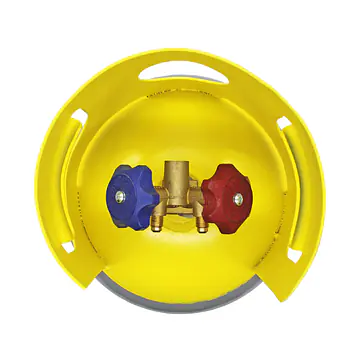 30# Refrigerant Cylinder w/SCG Y-Valve - Master